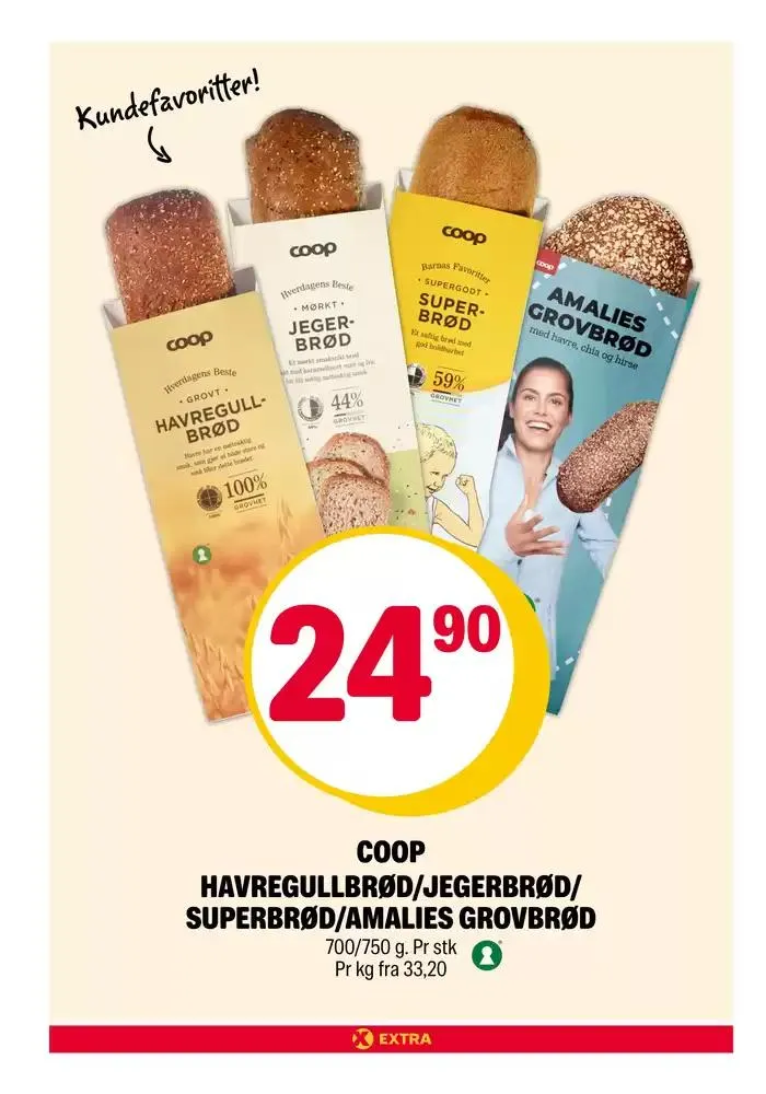 Spar nå med våre tilbud fra 25. november til 1. desember 2024 - kundeavisside 28