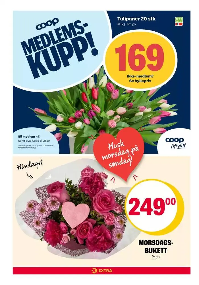 Flotte rabatter på utvalgte produkter fra 3. februar til 9. februar 2025 - kundeavisside 16