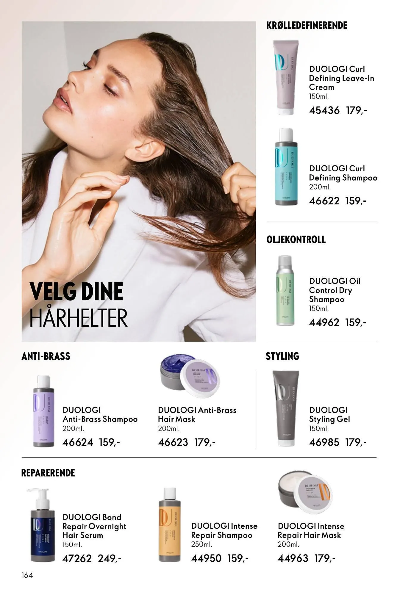 Oriflame katalog fra 18. februar til 10. mars 2026 - kundeavisside 164