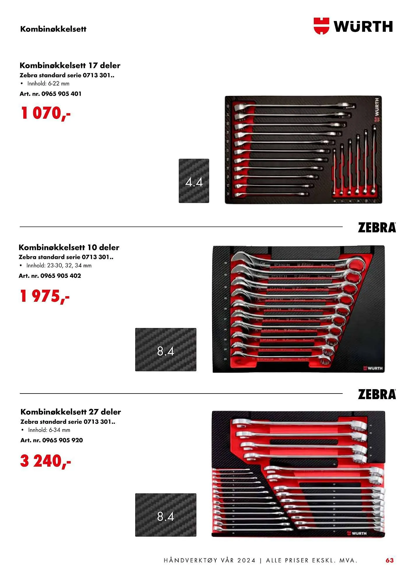 Würth Kundeavis fra 5. februar til 2. juni 2024 - kundeavisside 63