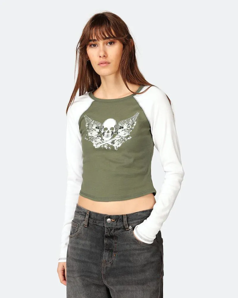 Raging Raglan langermet t-skjorte