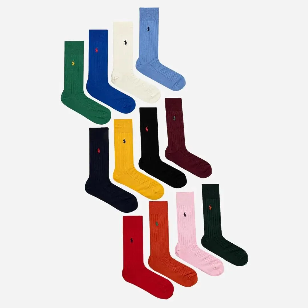 12-pack Egyptian Cotton Sock Gift Set - Assorted