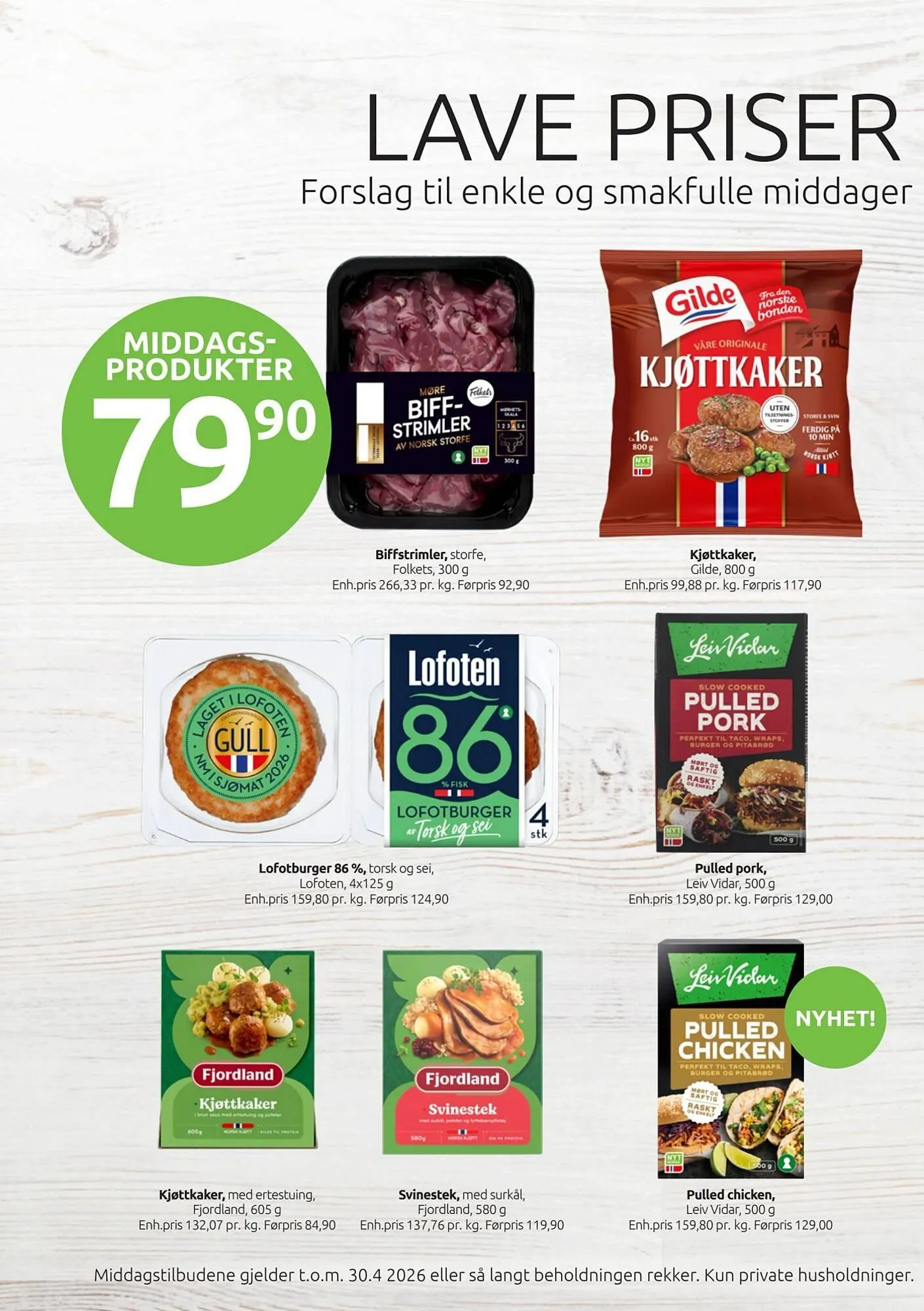 Joker kundeavis fra 1. april til 30. april 2026 - kundeavisside 2