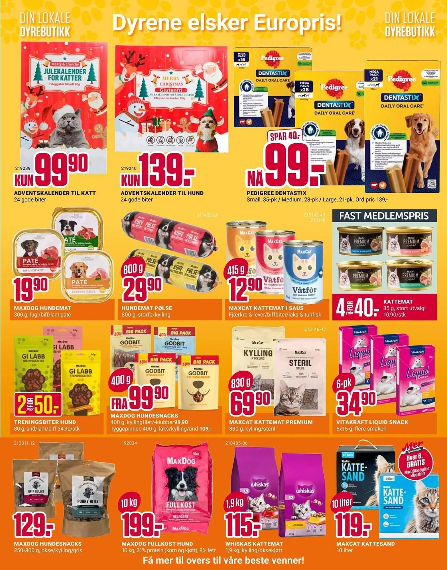 Europris kundeavis fra 1. desember til 7. desember 2025 - kundeavisside 7