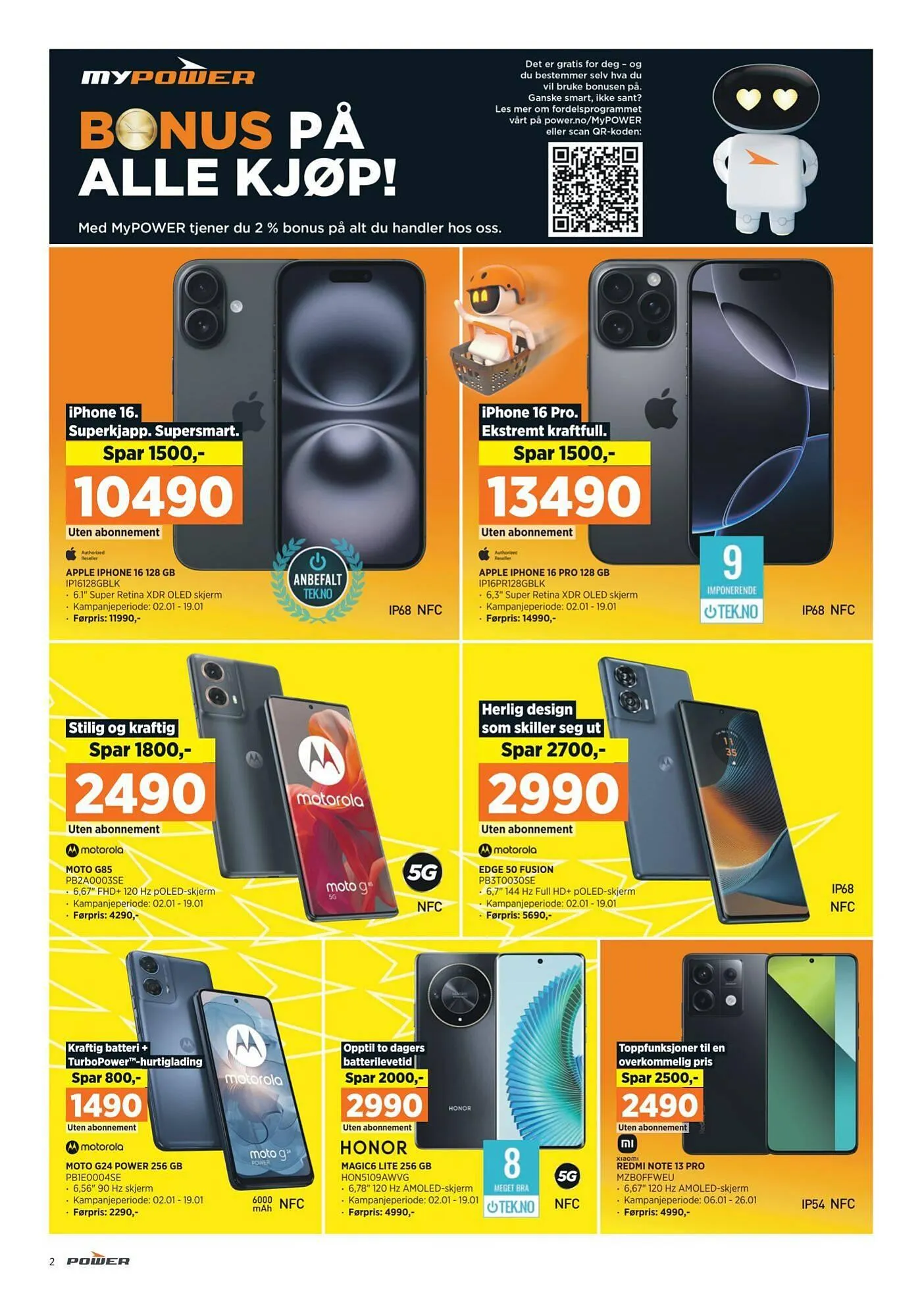 POWER Kundeavis fra 12. januar til 19. januar 2025 - kundeavisside 2