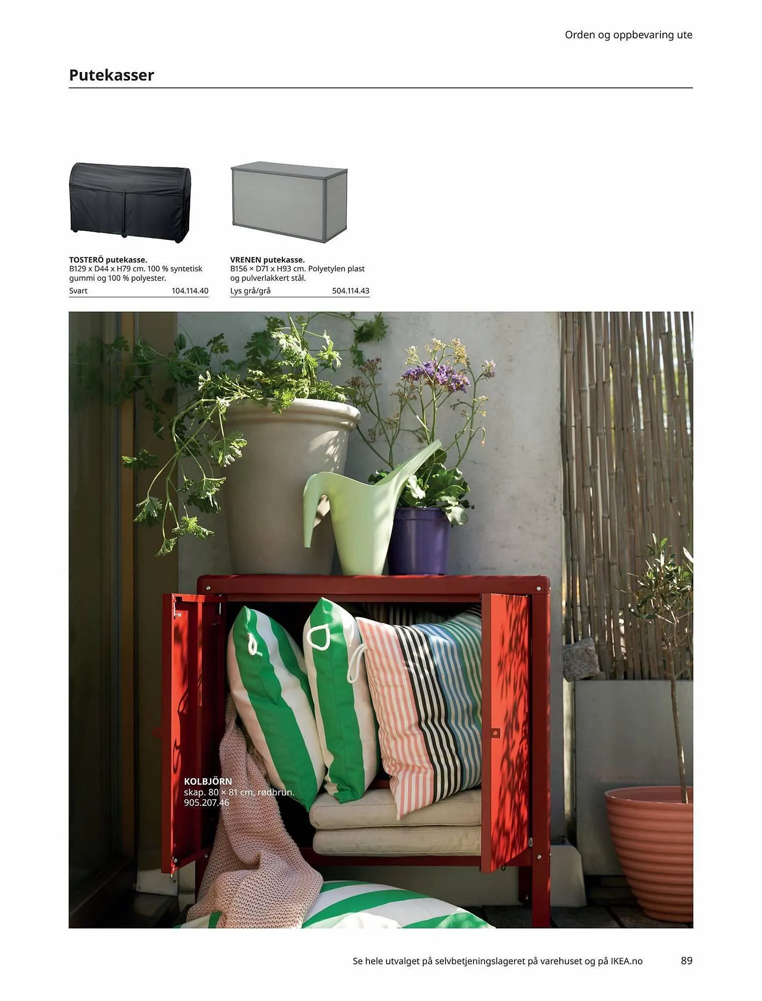 IKEA Kundeavis fra 5. mai til 31. august 2023 - kundeavisside 89
