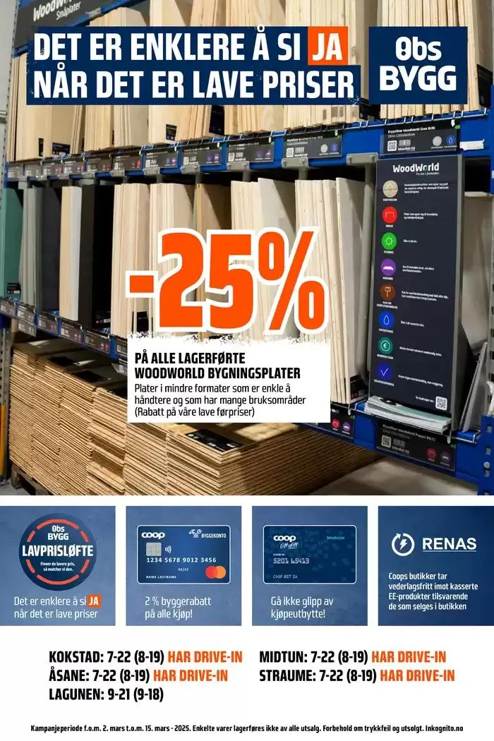 Topptilbud og rabatter fra 2. mars til 16. mars 2025 - kundeavisside 19
