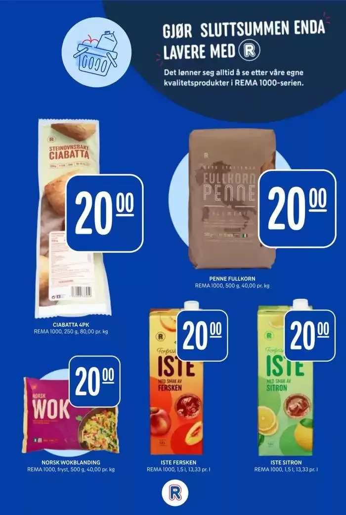 Topptilbud for smarte sparere fra 31. desember til 11. januar 2025 - kundeavisside 26