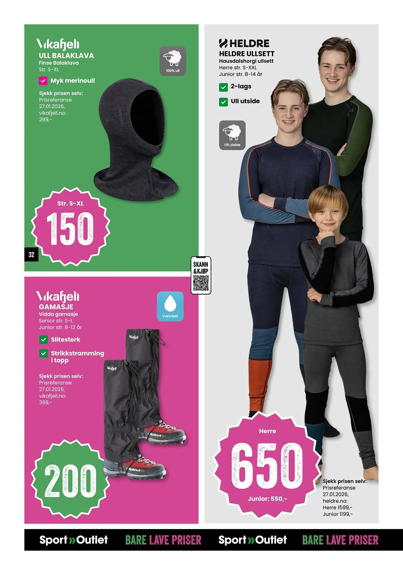 Sport Outlet kundeavis fra 10. februar til 23. februar 2026 - kundeavisside 32