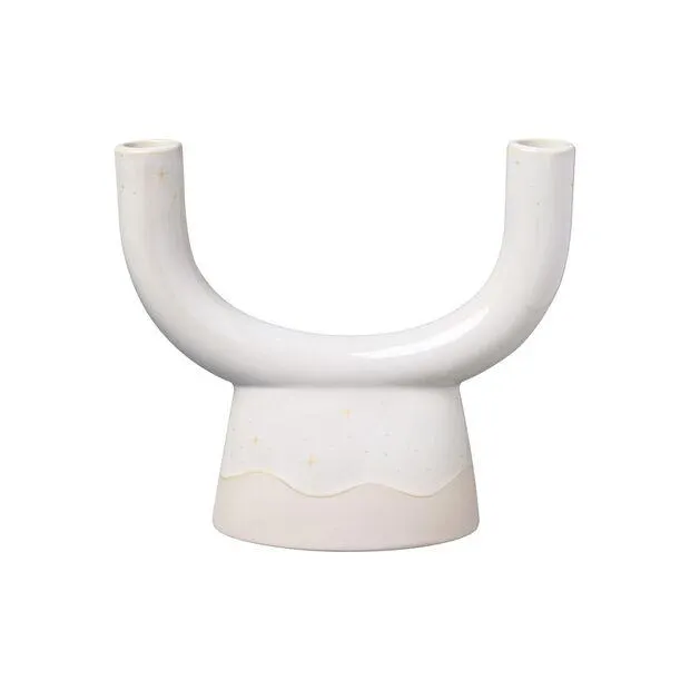 Winter Glow candleholder U-shape, 23.5 x 8.5 x 20.5 cm