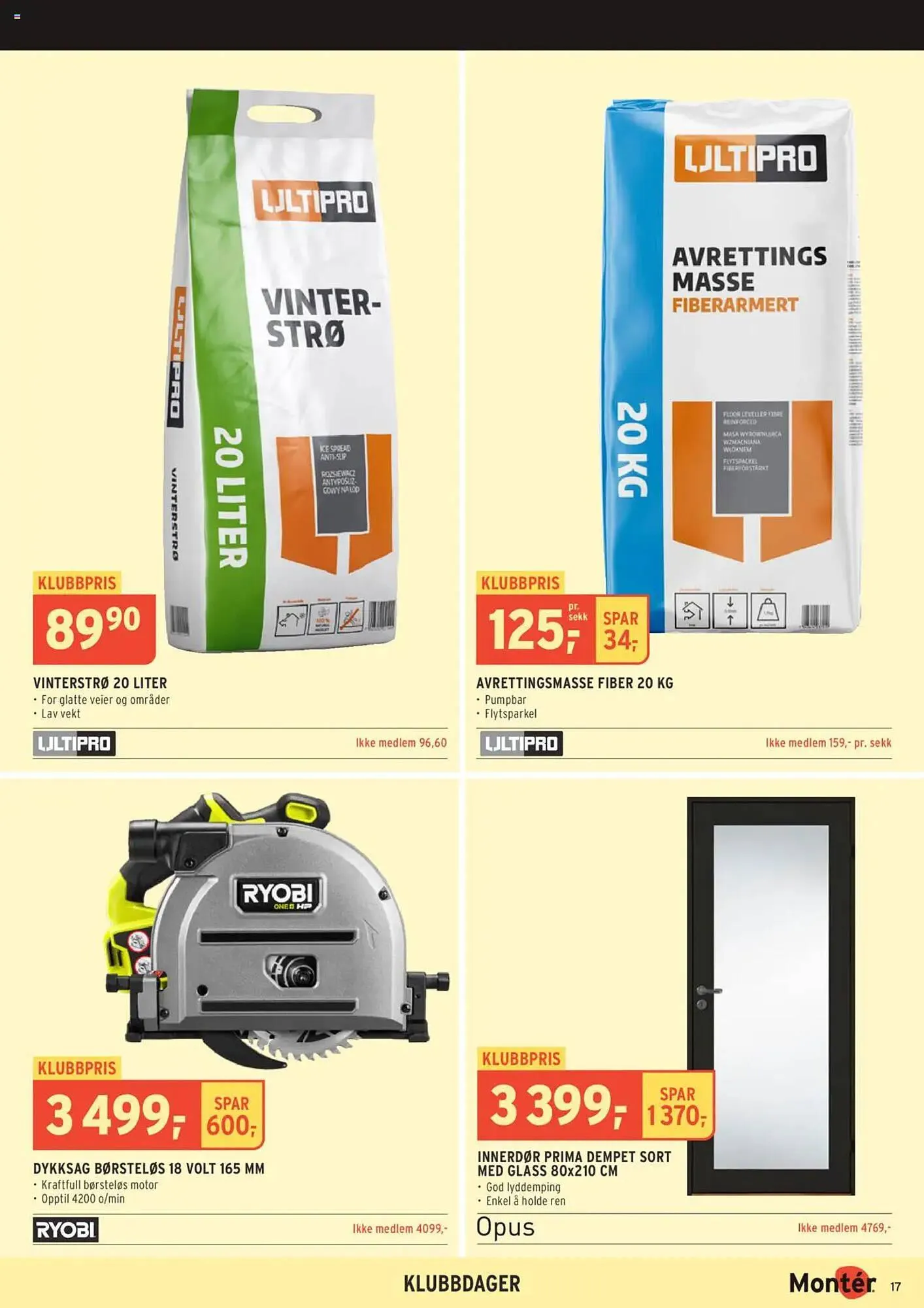 Montér Kundeavis fra 3. februar til 16. februar 2025 - kundeavisside 17