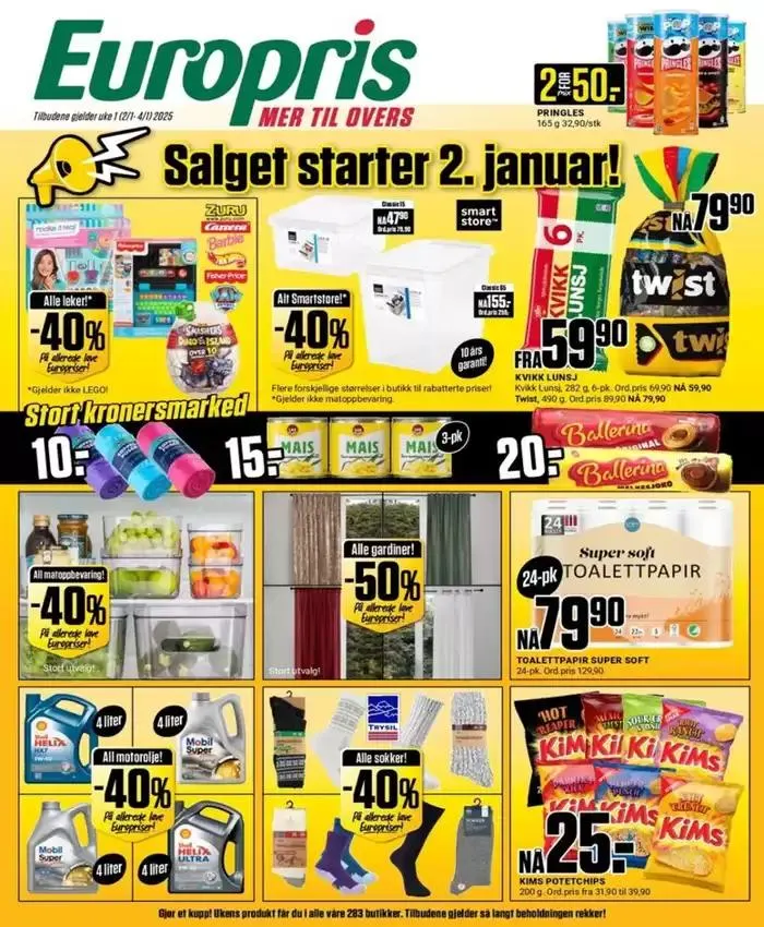 Europris DM 01-25 MYBRING - 1