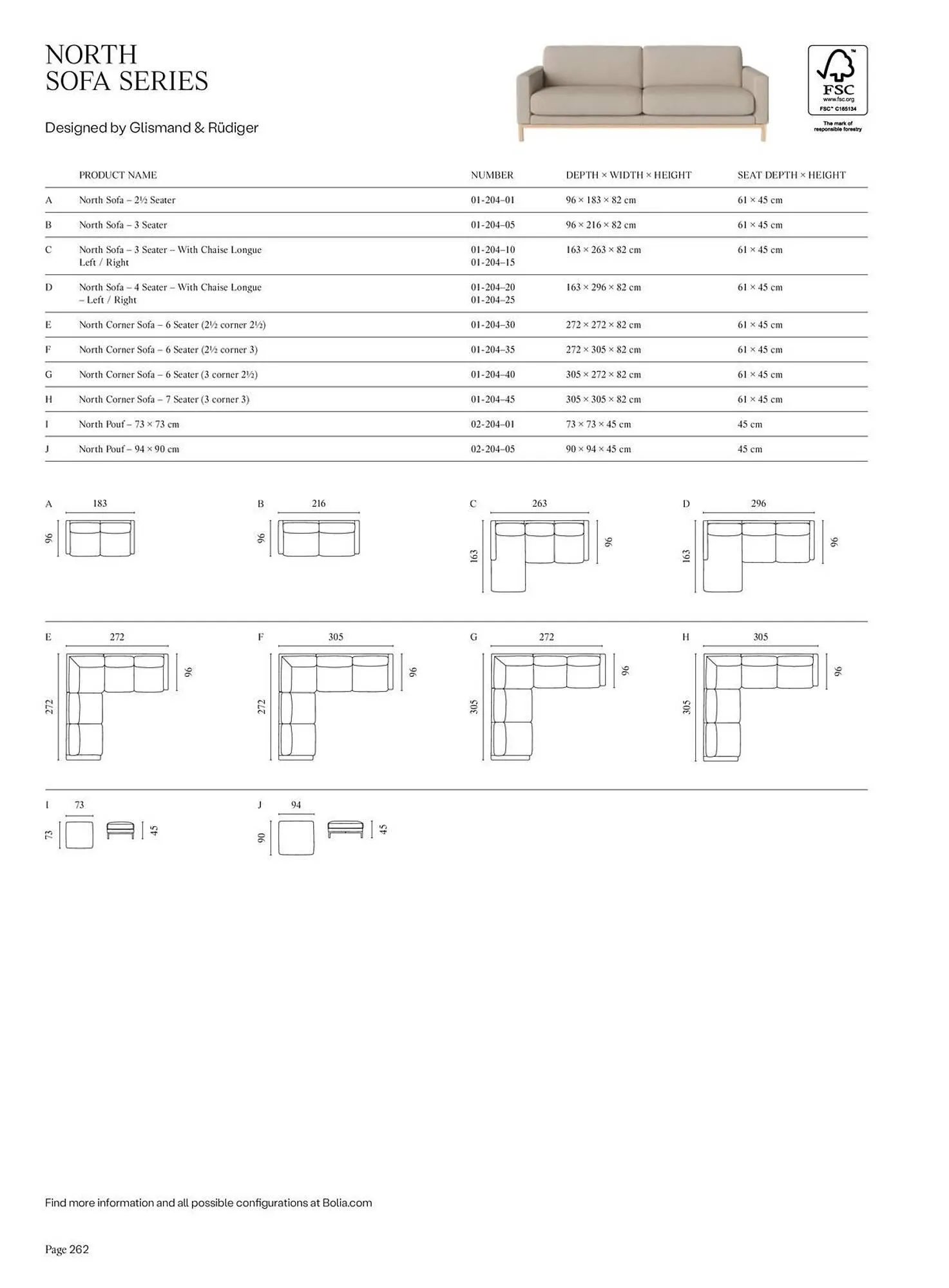 Bolia kundeavis fra 15. september til 31. desember 2025 - kundeavisside 264