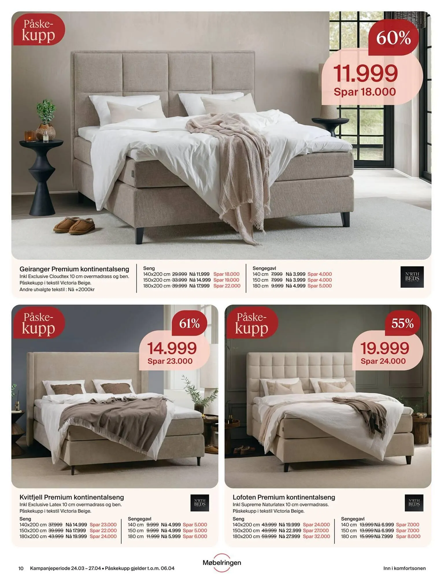 Møbelringen kundeavis fra 24. mars til 28. april 2026 - kundeavisside 10