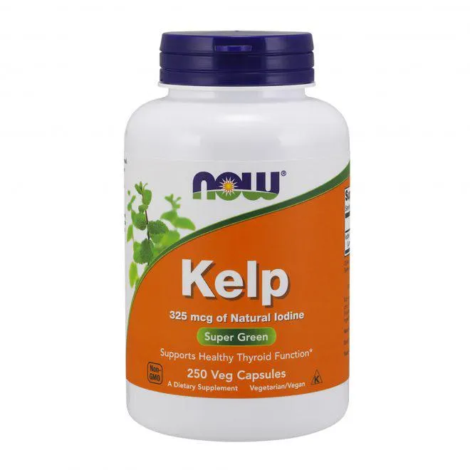 Now kelp 325 mcg jod 250 kaps