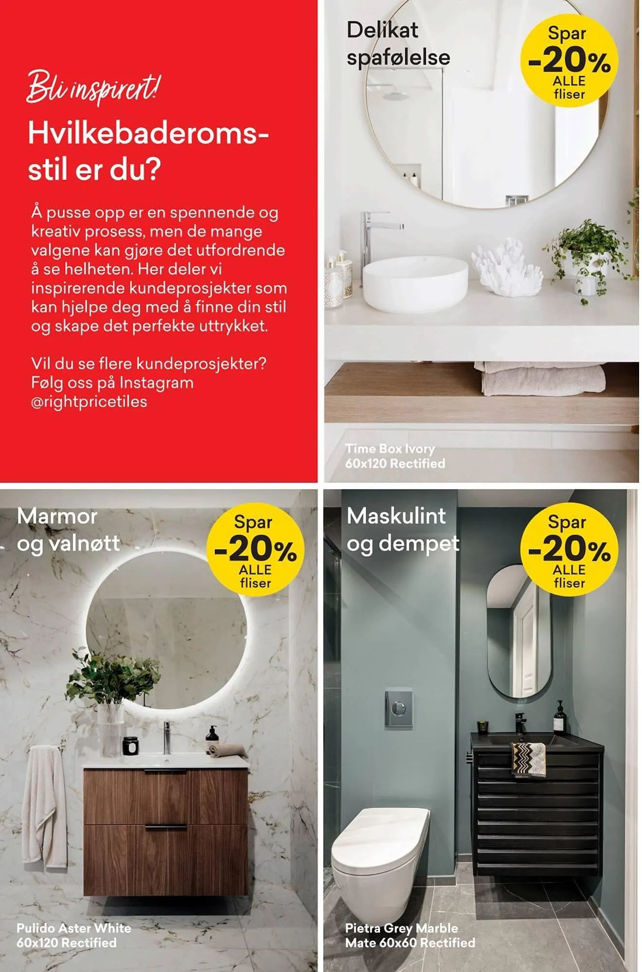 Right Price Tiles Kundeavis fra 6. mars til 30. mars 2025 - kundeavisside 4