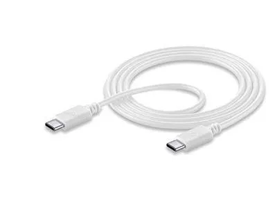 CL Datakabel Usb Type C - C Hvit