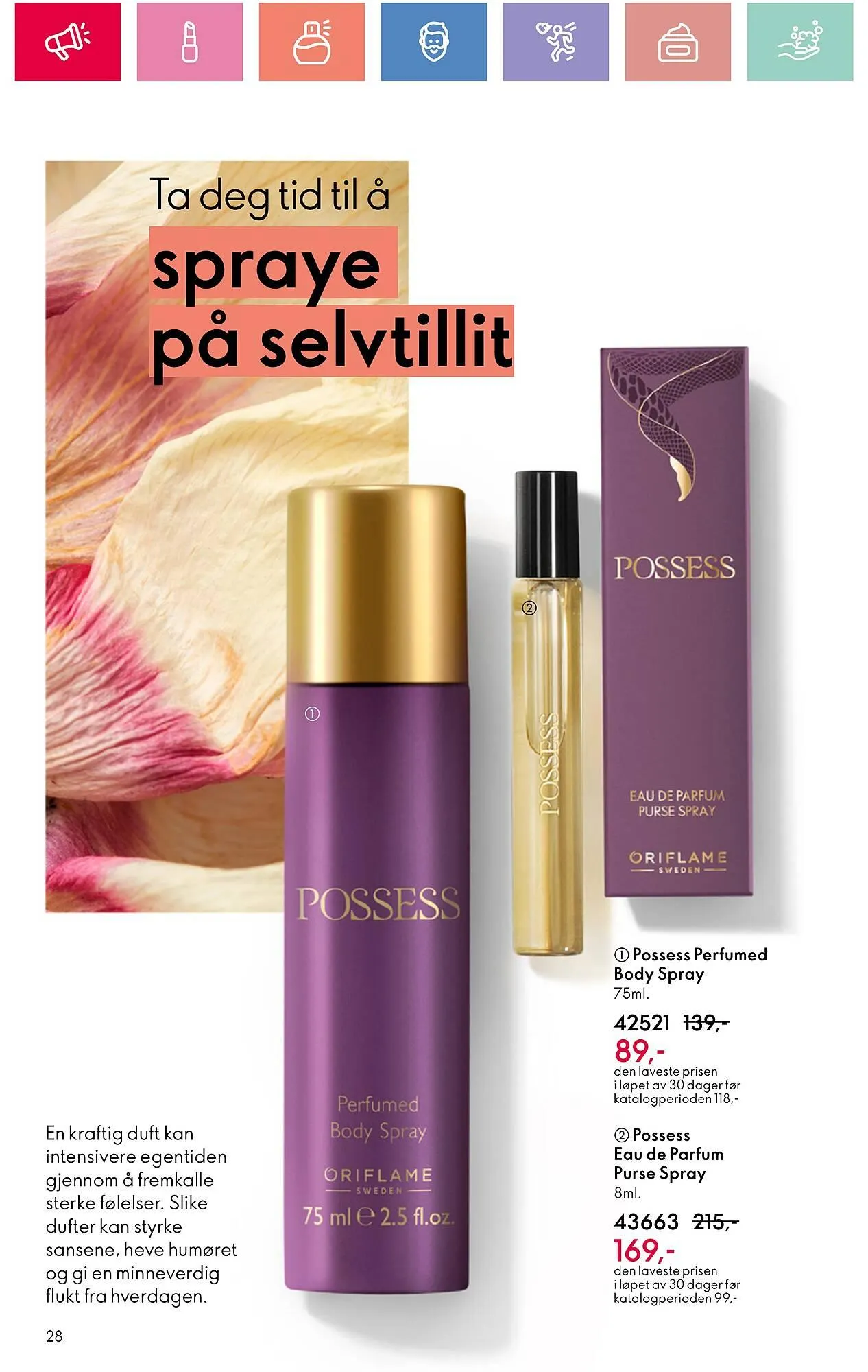 Oriflame Kundeavis fra 5. januar til 25. januar 2025 - kundeavisside 28