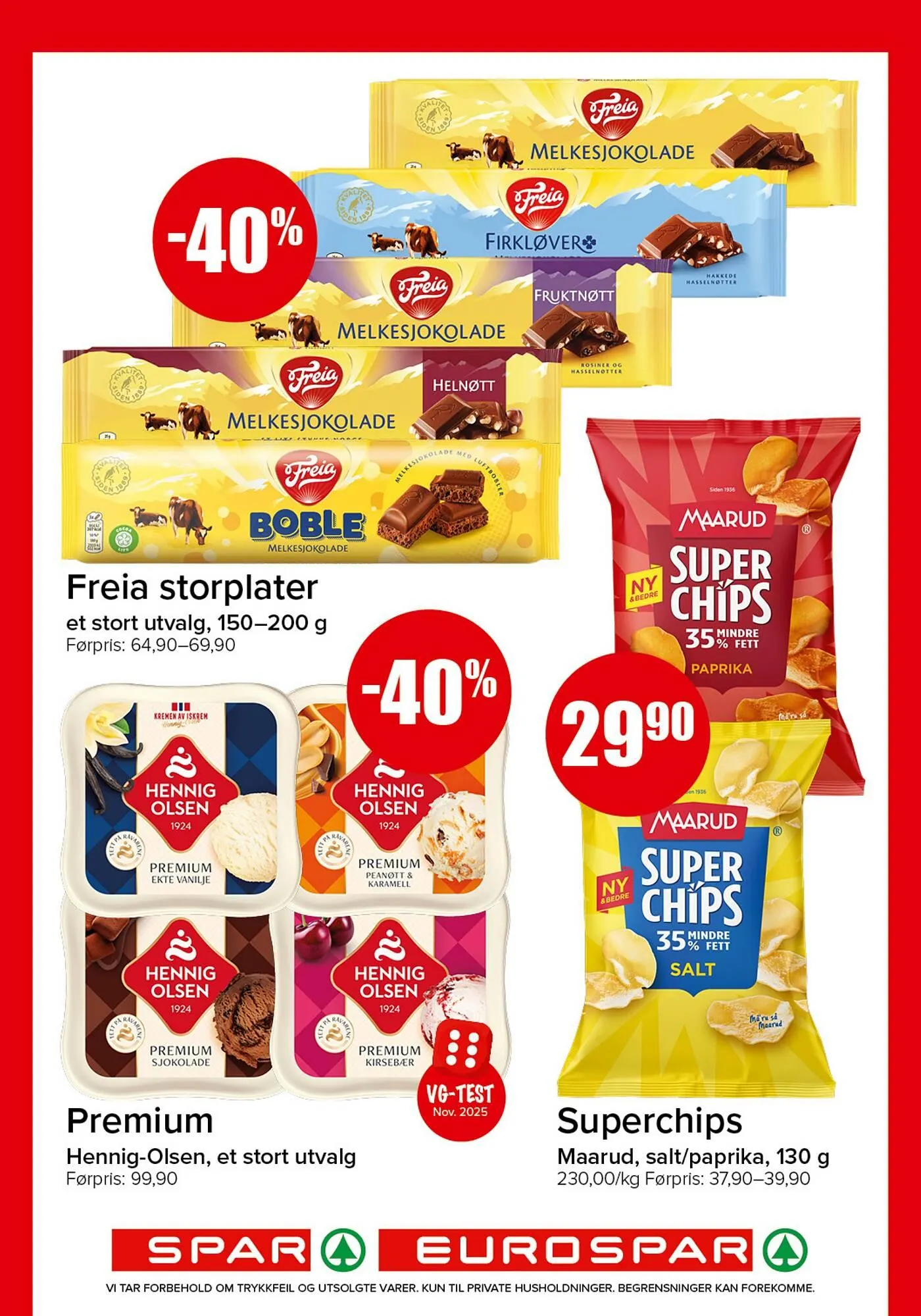 Eurospar kundeavis fra 22. desember til 28. desember 2025 - kundeavisside 12