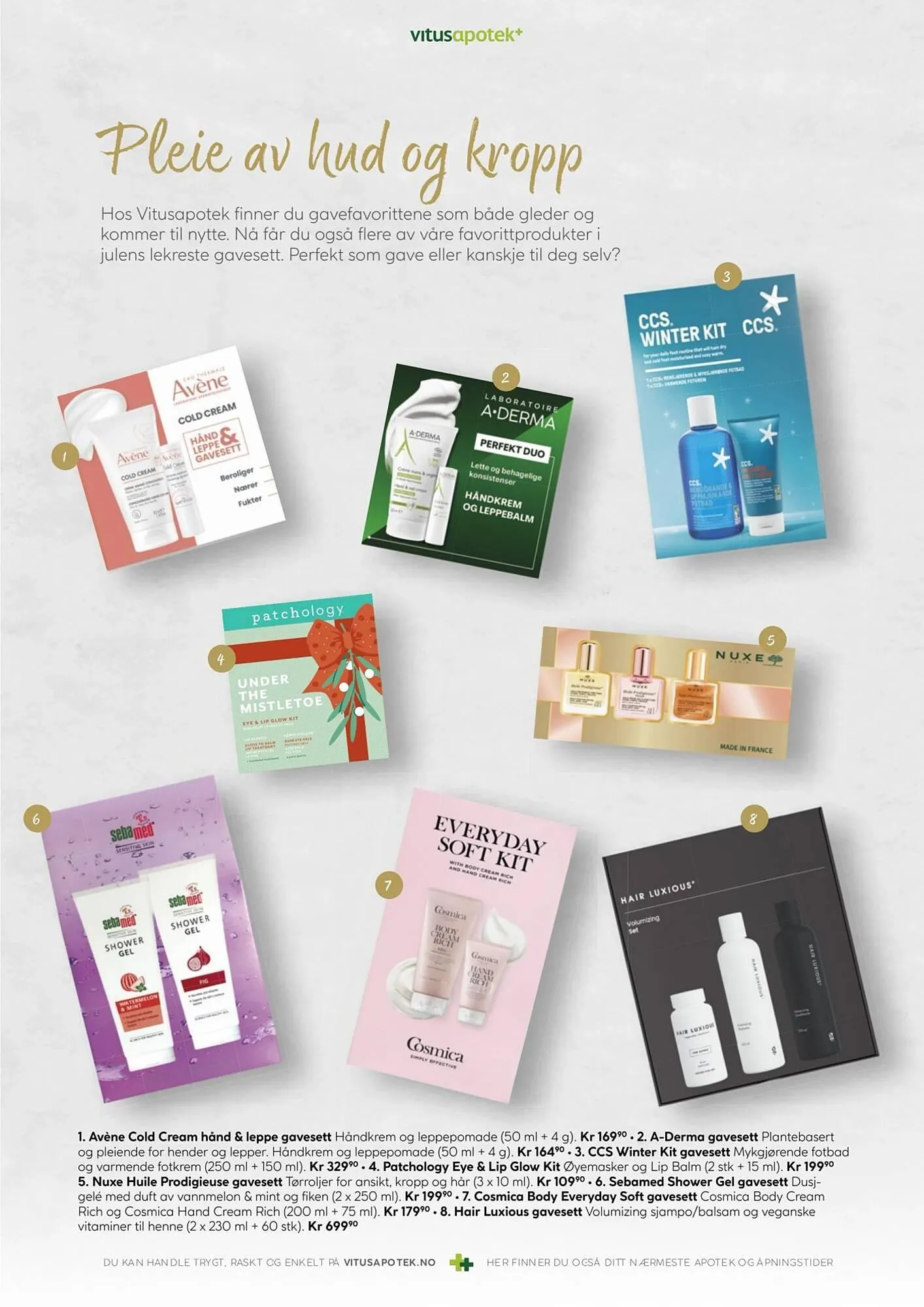 Vitusapotek kundeavis fra 19. november til 4. januar 2026 - kundeavisside 4