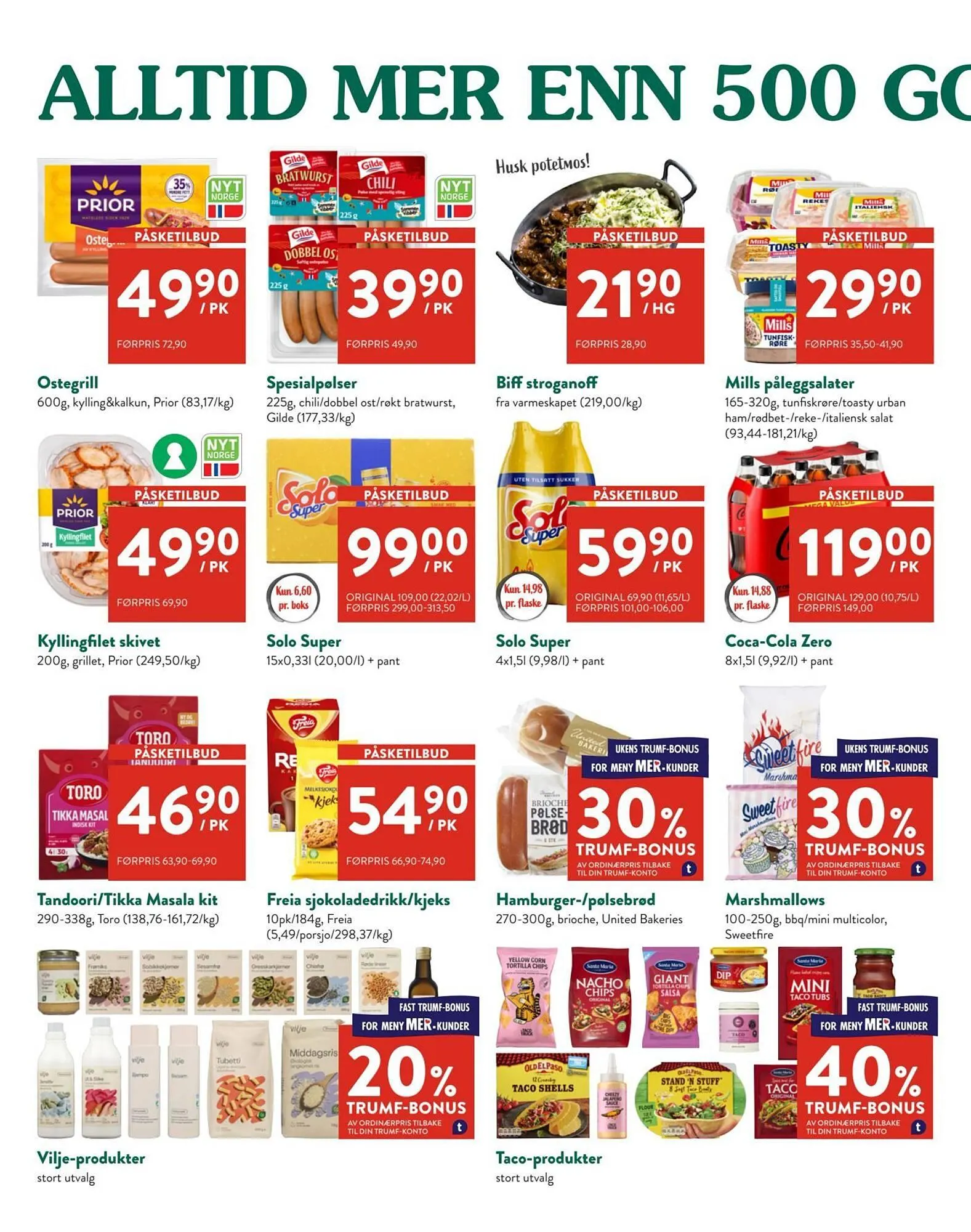 Jacobs kundeavis fra 23. mars til 4. april 2026 - kundeavisside 8