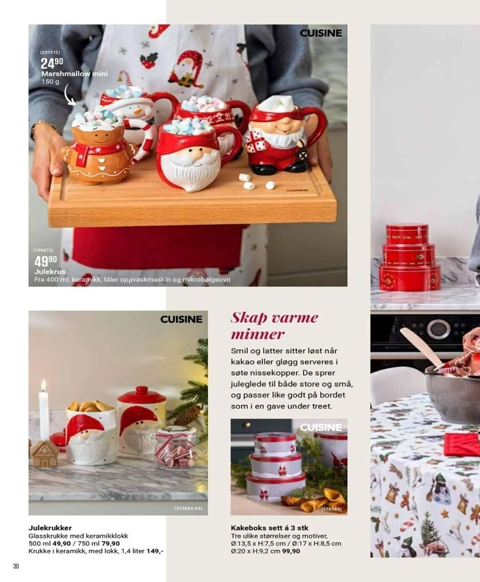 Europris kundeavis fra 29. oktober til 24. desember 2025 - kundeavisside 30