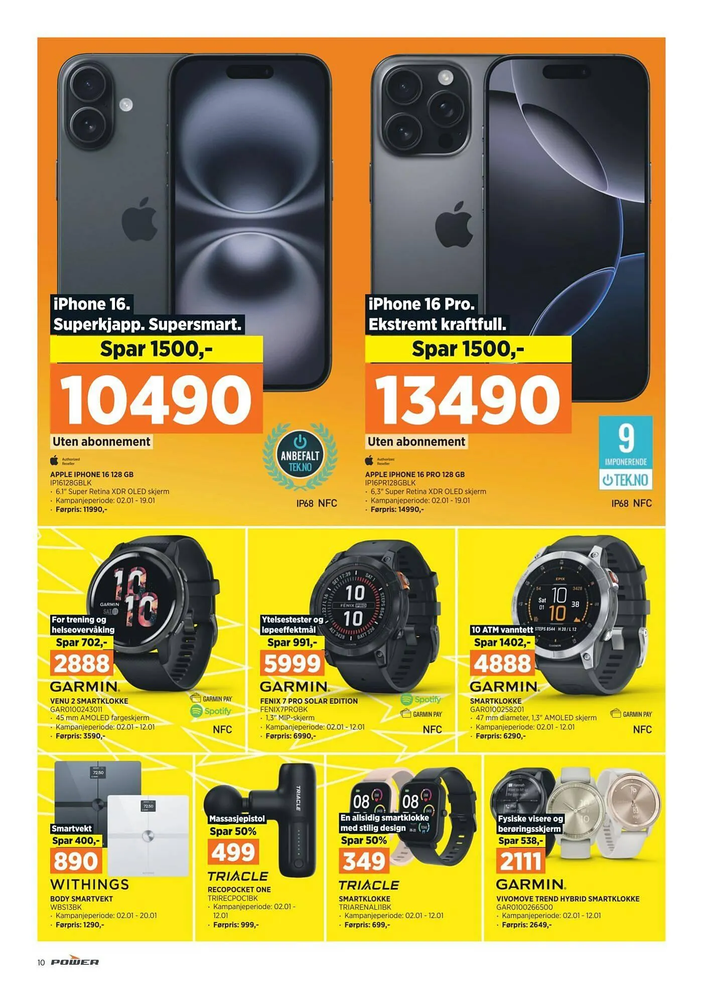 POWER Kundeavis fra 5. januar til 12. januar 2025 - kundeavisside 10