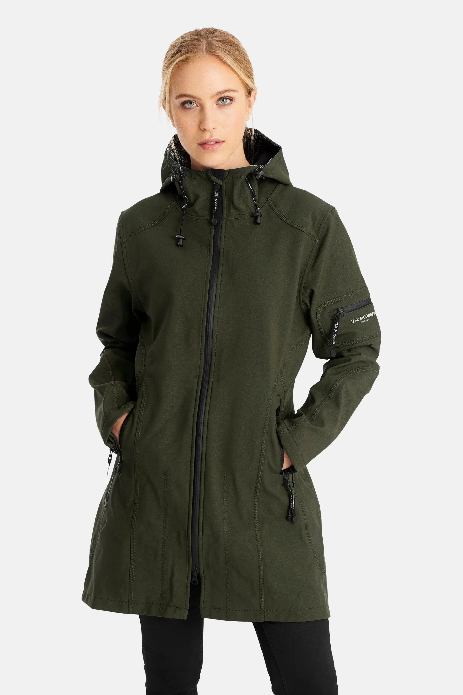 3/4 Raincoat - Army