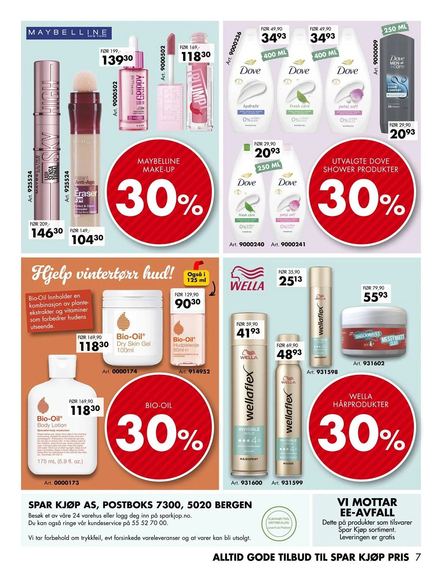 Sparkjøp kundeavis fra 16. februar til 2. mars 2026 - kundeavisside 7