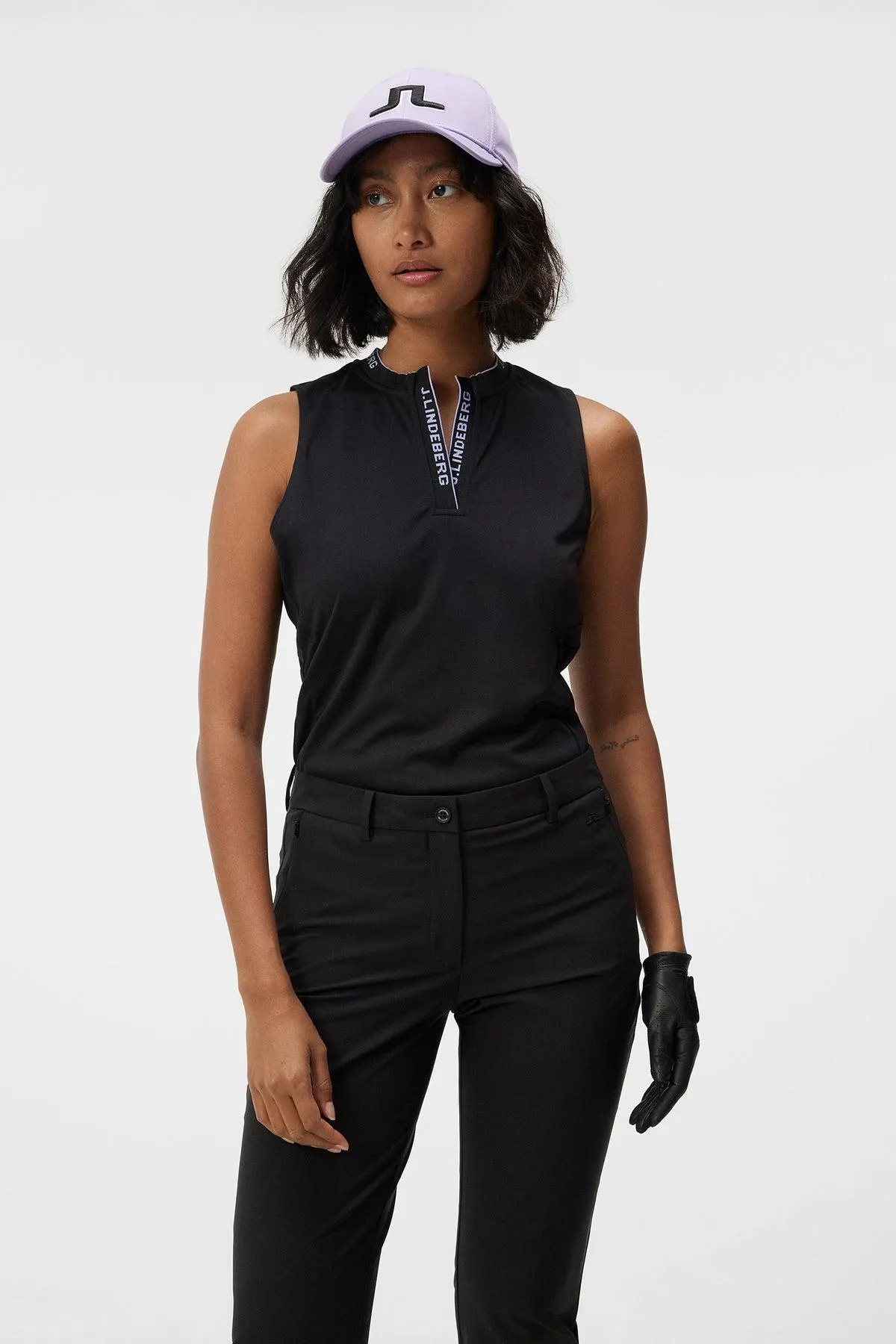 Leya Sleeveless Top Black