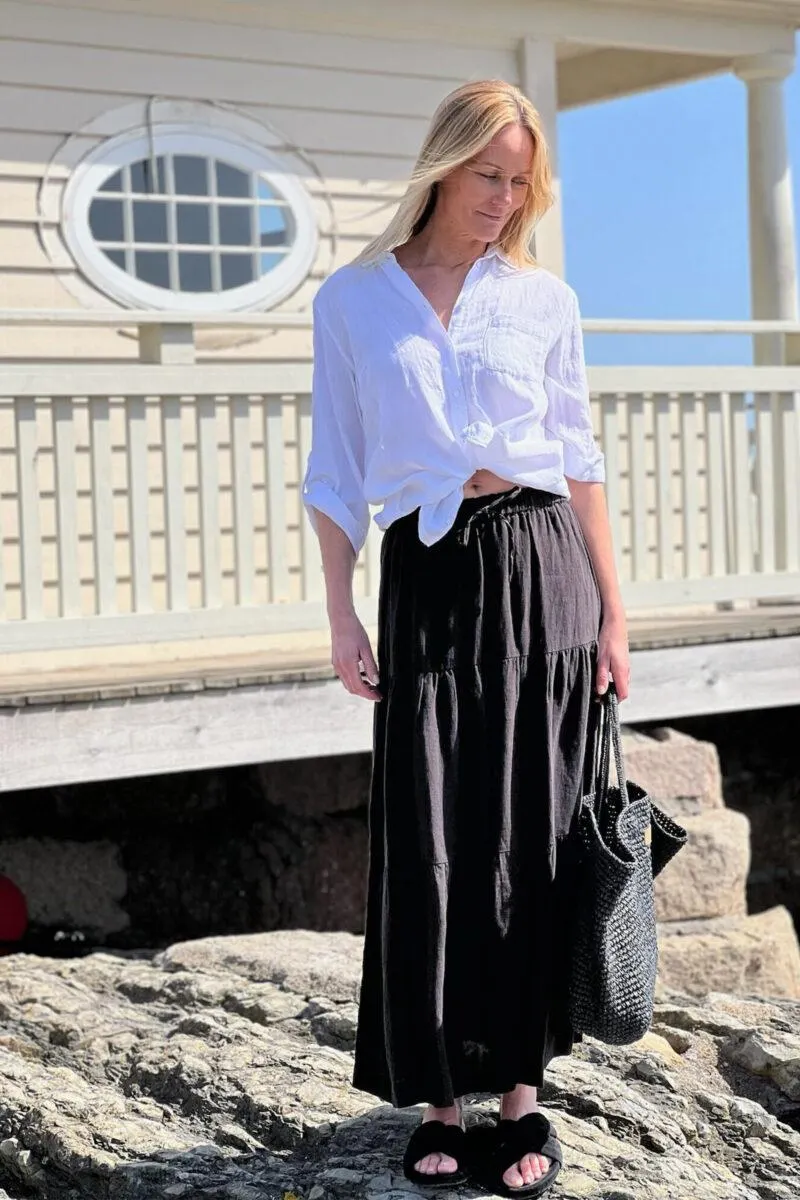 Getia PW Skirt Black