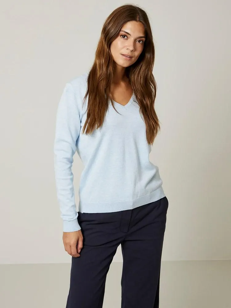Ida v-neck genser