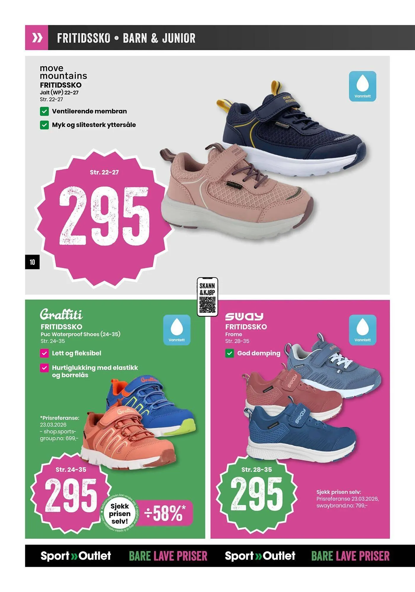 Sport Outlet kundeavis fra 14. april til 4. mai 2026 - kundeavisside 10