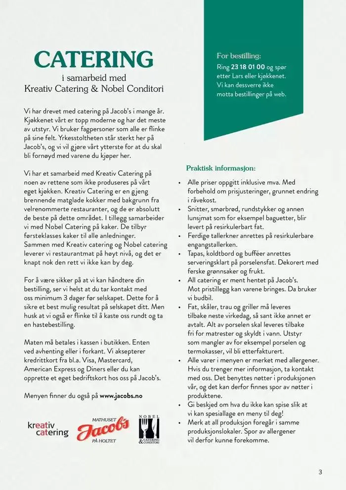 Rabatter og kampanjer fra 22. november til 6. desember 2024 - kundeavisside 3