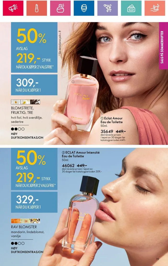 ORIFLAME Kundeavis fra 20. juni til 4. juli 2024 - kundeavisside 19