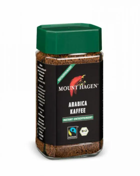 Mount Hagen instant koffeinfri pulverkaffe