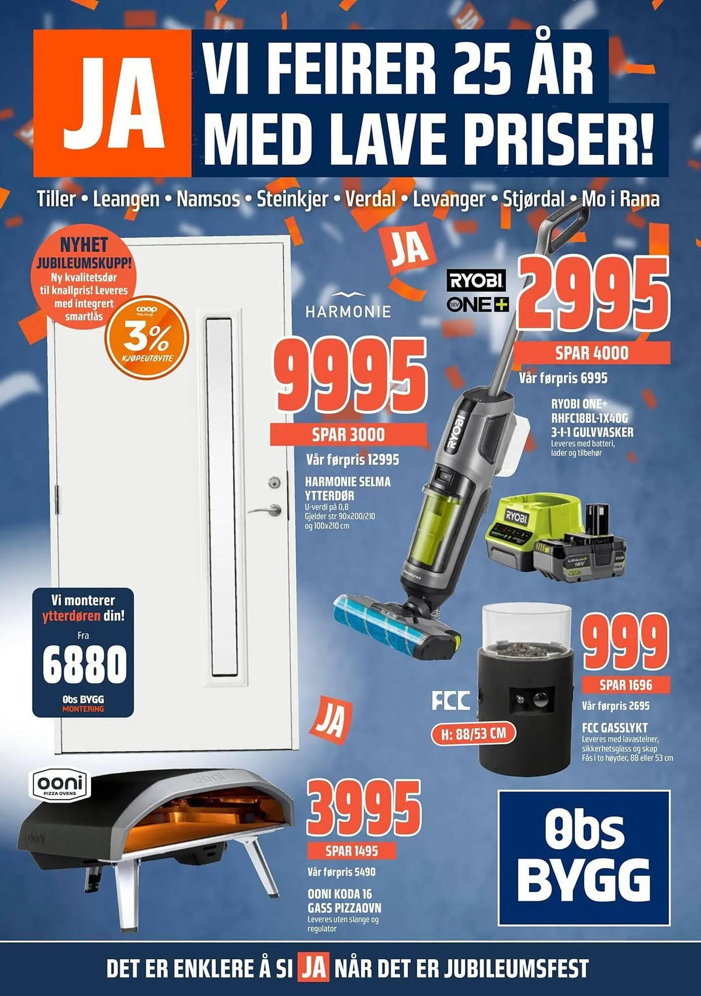 Obs Bygg kundeavis fra 16. mars til 22. mars 2026 - kundeavisside 1