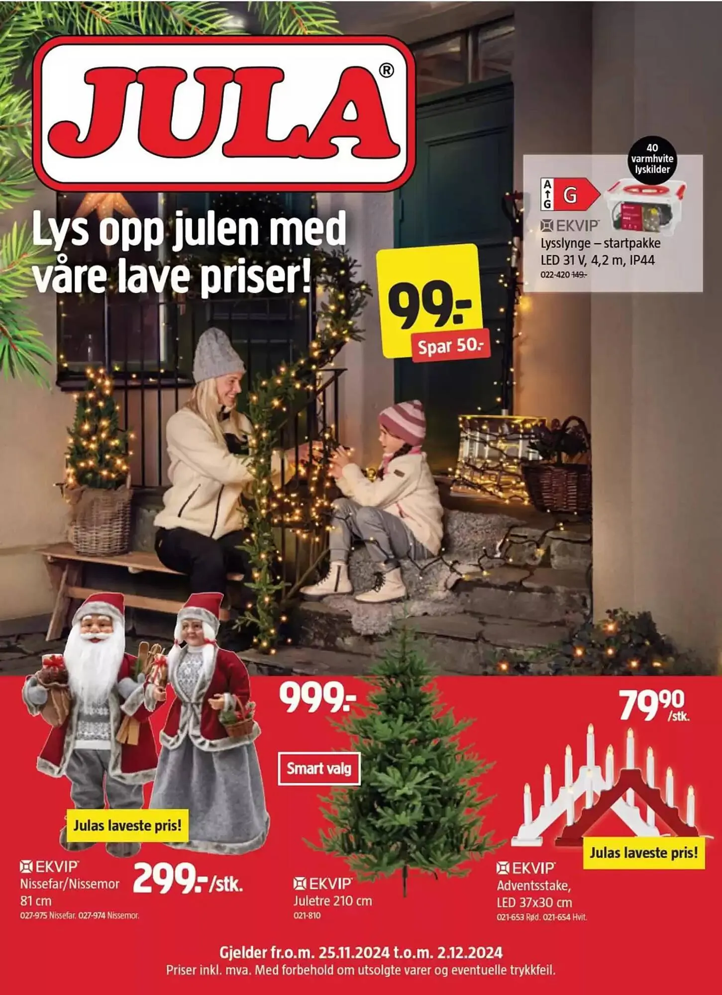 Jula Kundeavis fra 29. november til 2. desember 2024 - kundeavisside 8