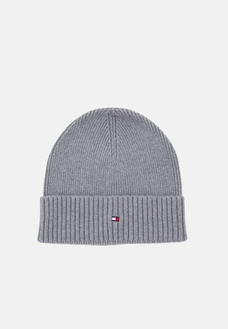 FLAG BEANIE UNISEX - Lue - mid grey heather