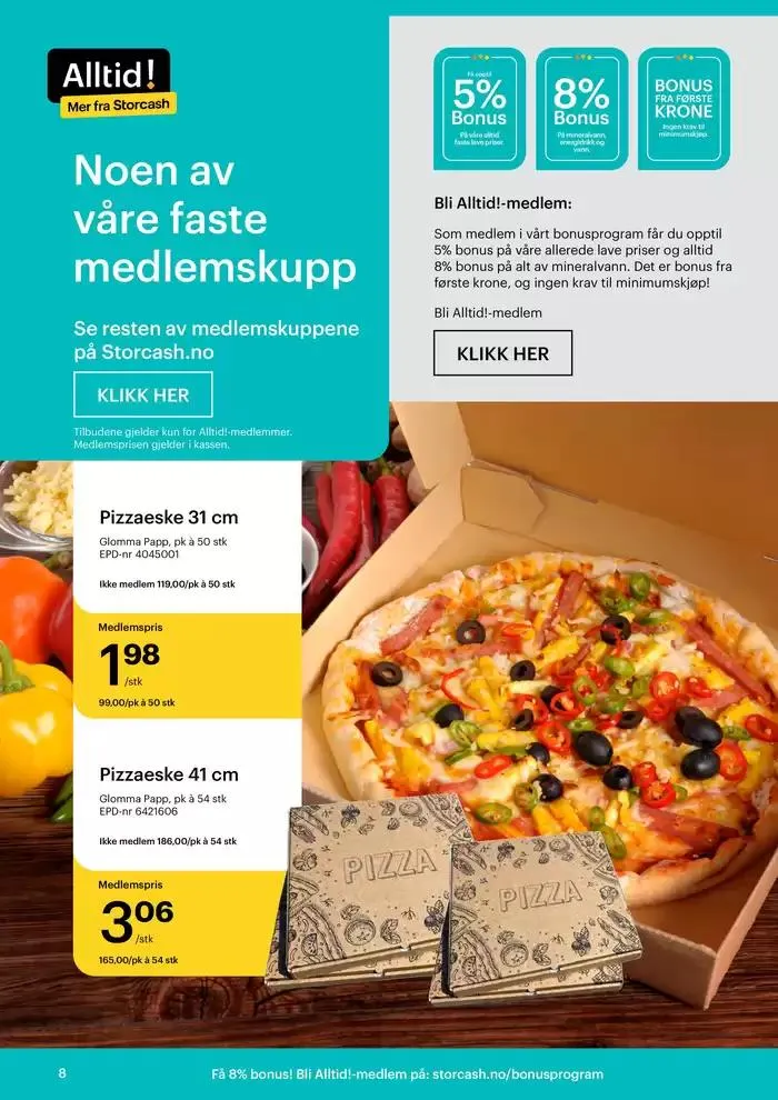 Alt du trenger, alltid billig. fra 18. november til 7. desember 2024 - kundeavisside 8