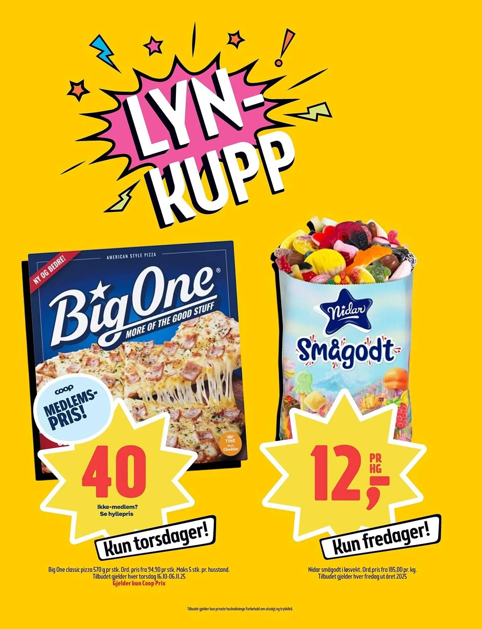 Coop Prix kundeavis fra 20. oktober til 26. oktober 2025 - kundeavisside 9