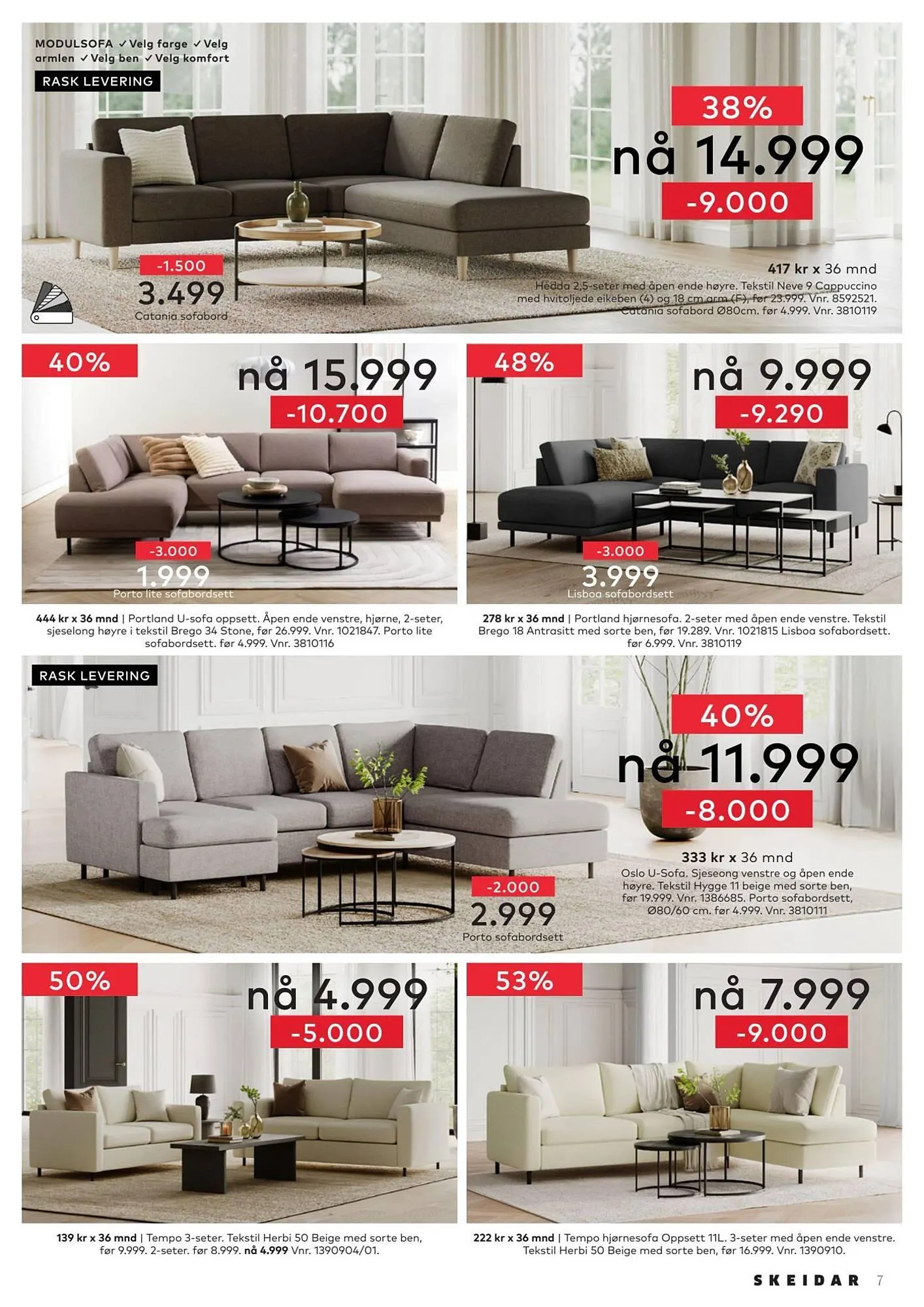 Skeidar kundeavis fra 5. januar til 12. januar 2026 - kundeavisside 7