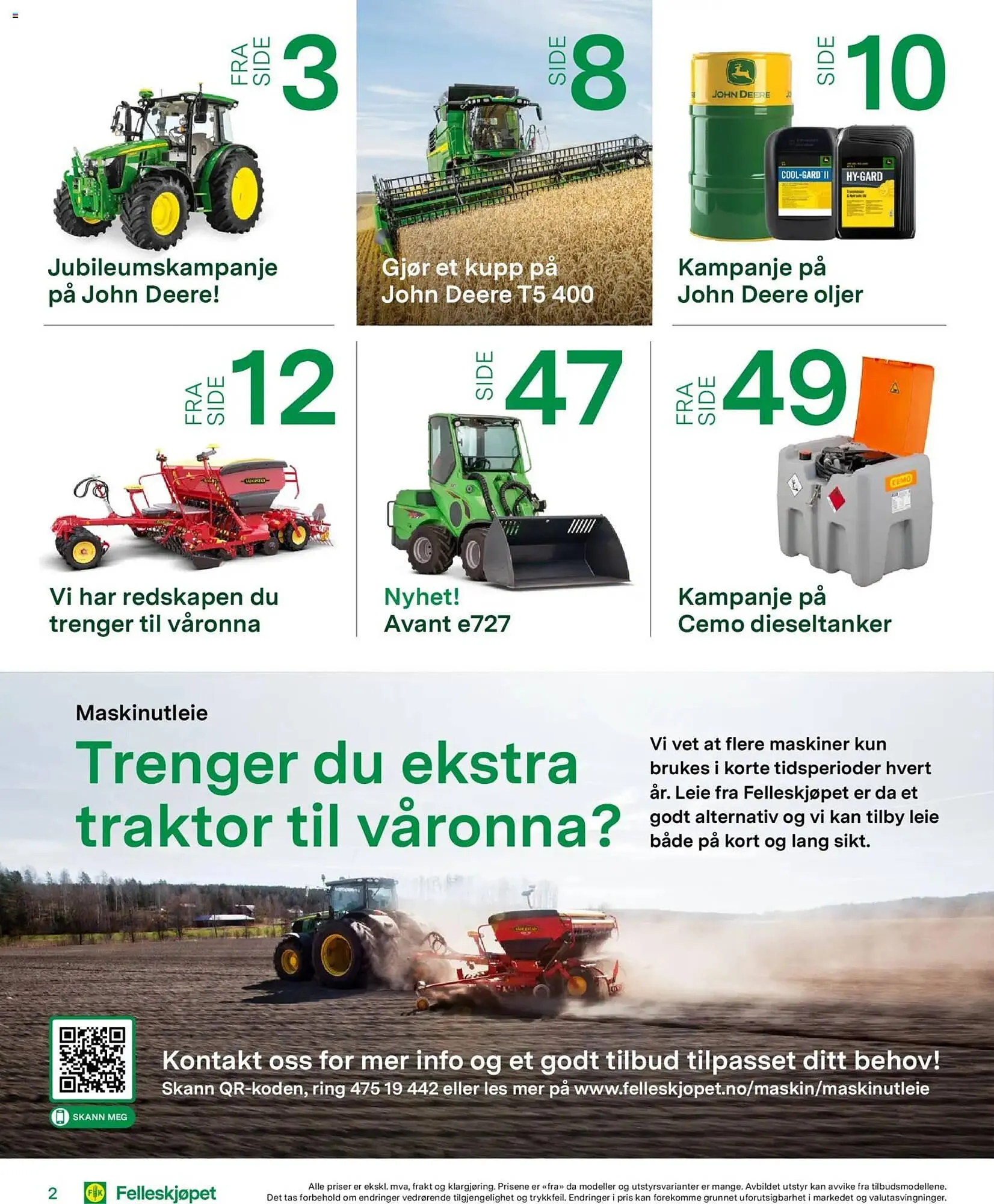 Felleskjøpet kundeavis fra 18. mars til 31. desember 2026 - kundeavisside 2