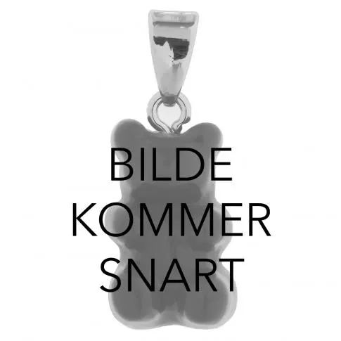 Elephant bling silver Black