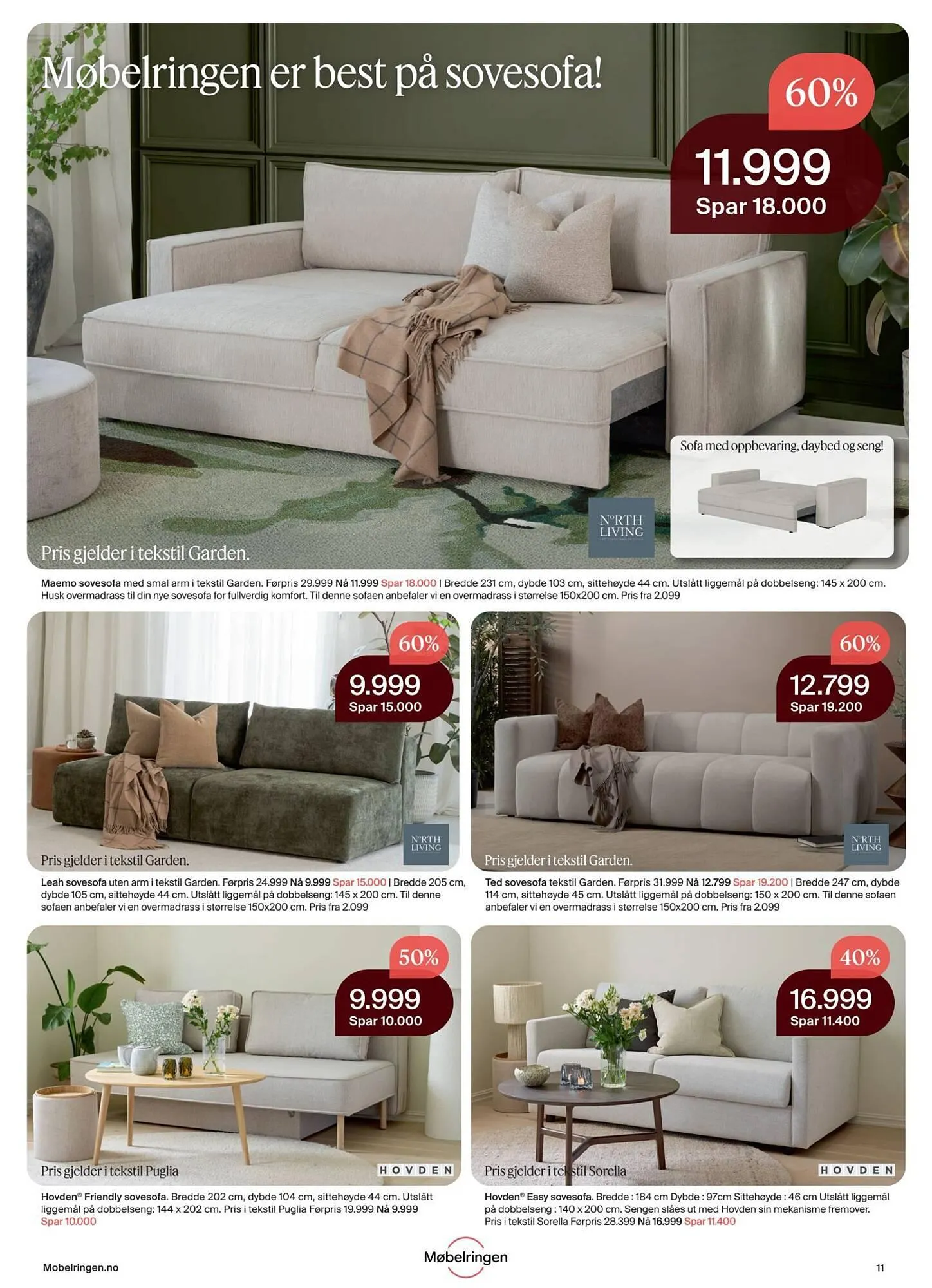 Møbelringen kundeavis fra 2. januar til 10. februar 2026 - kundeavisside 11