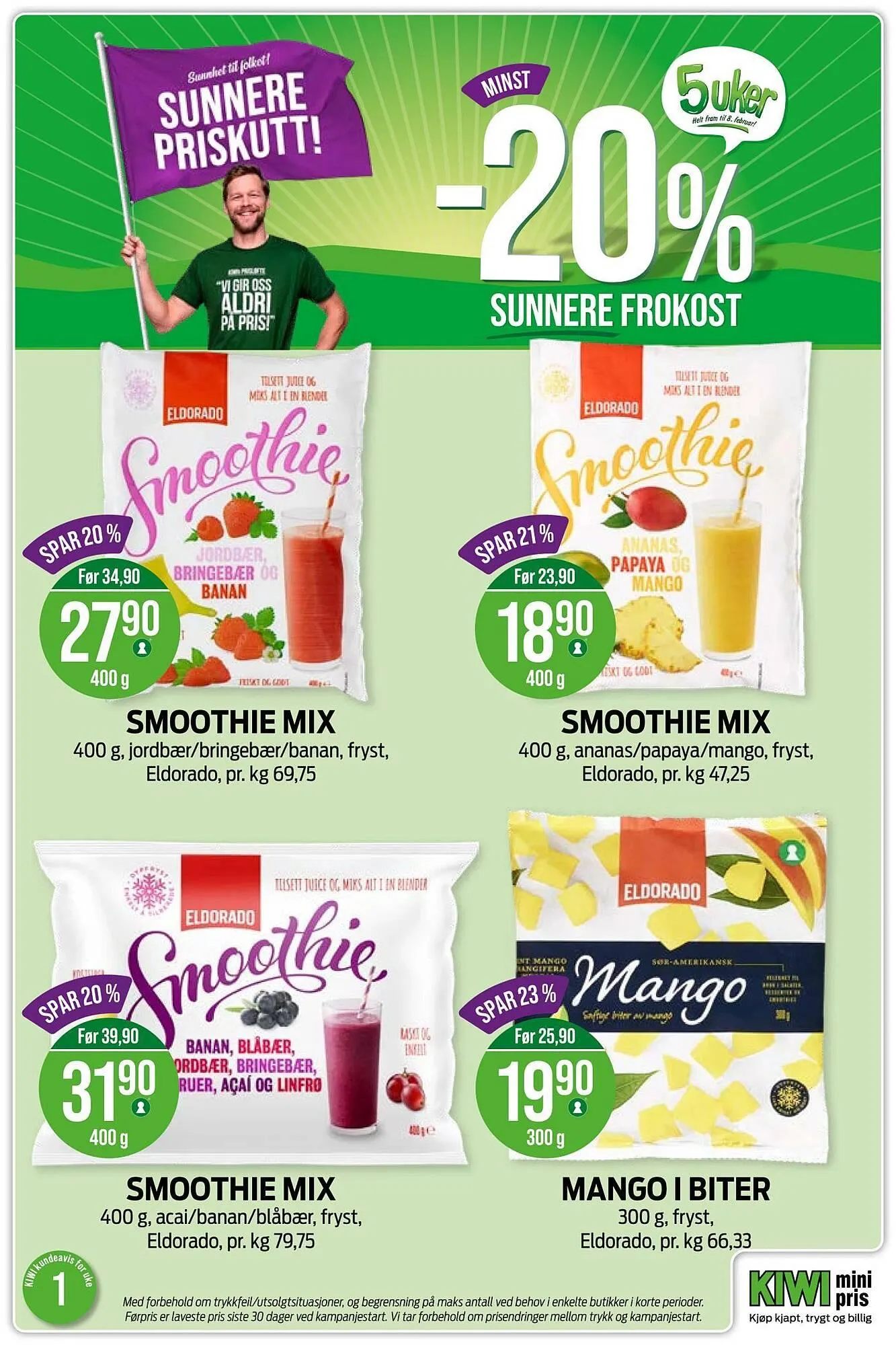 Kiwi kundeavis fra 1. januar til 5. januar 2026 - kundeavisside 13