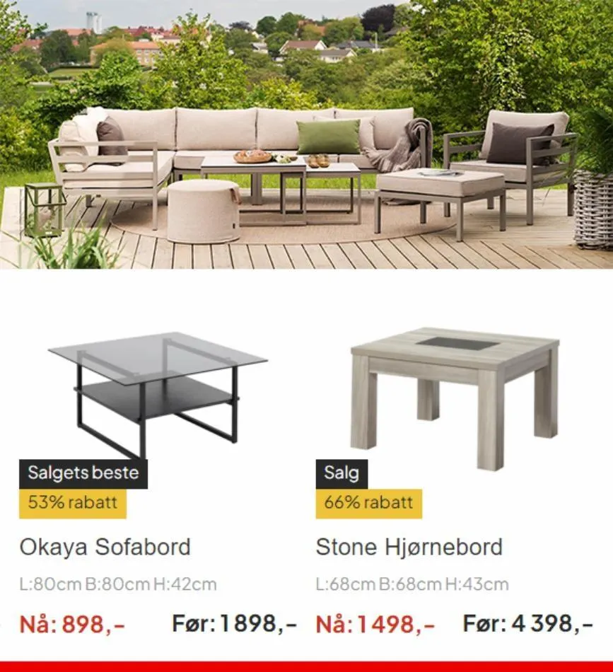 A-Møbler kundeavis til 24.10.2023 fra 10. oktober til 24. oktober 2023 - kundeavisside 4