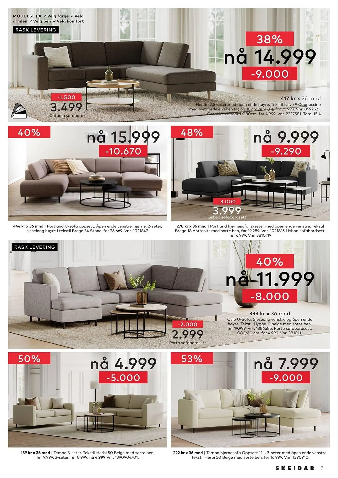 Skeidar kundeavis fra 30. mars til 15. april 2026 - kundeavisside 7
