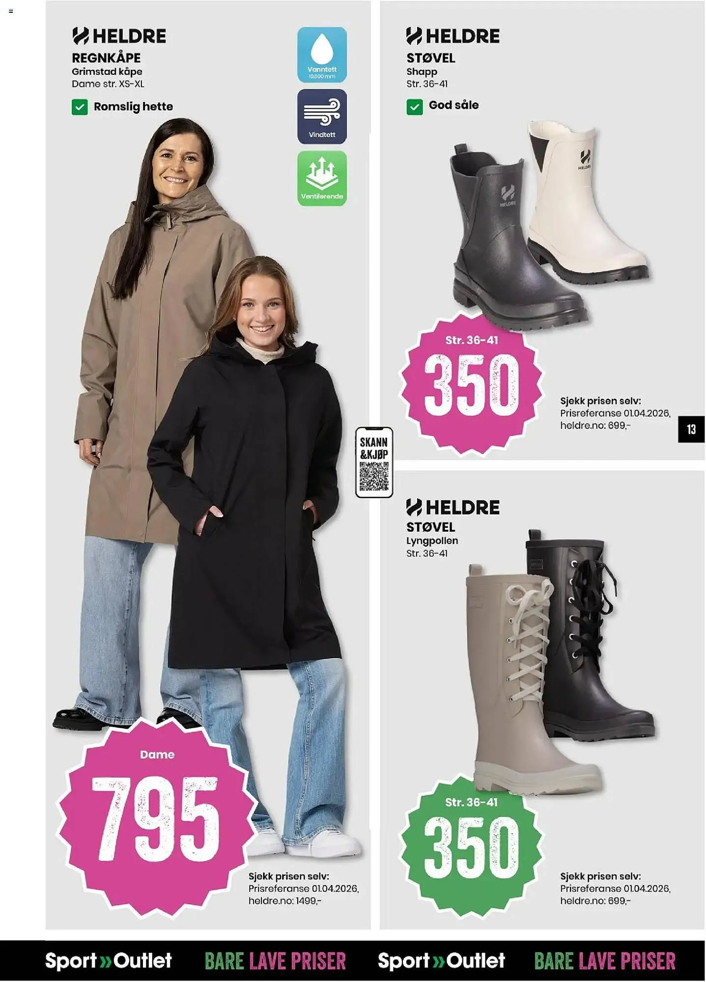 Sport Outlet kundeavis fra 21. april til 26. april 2026 - kundeavisside 13