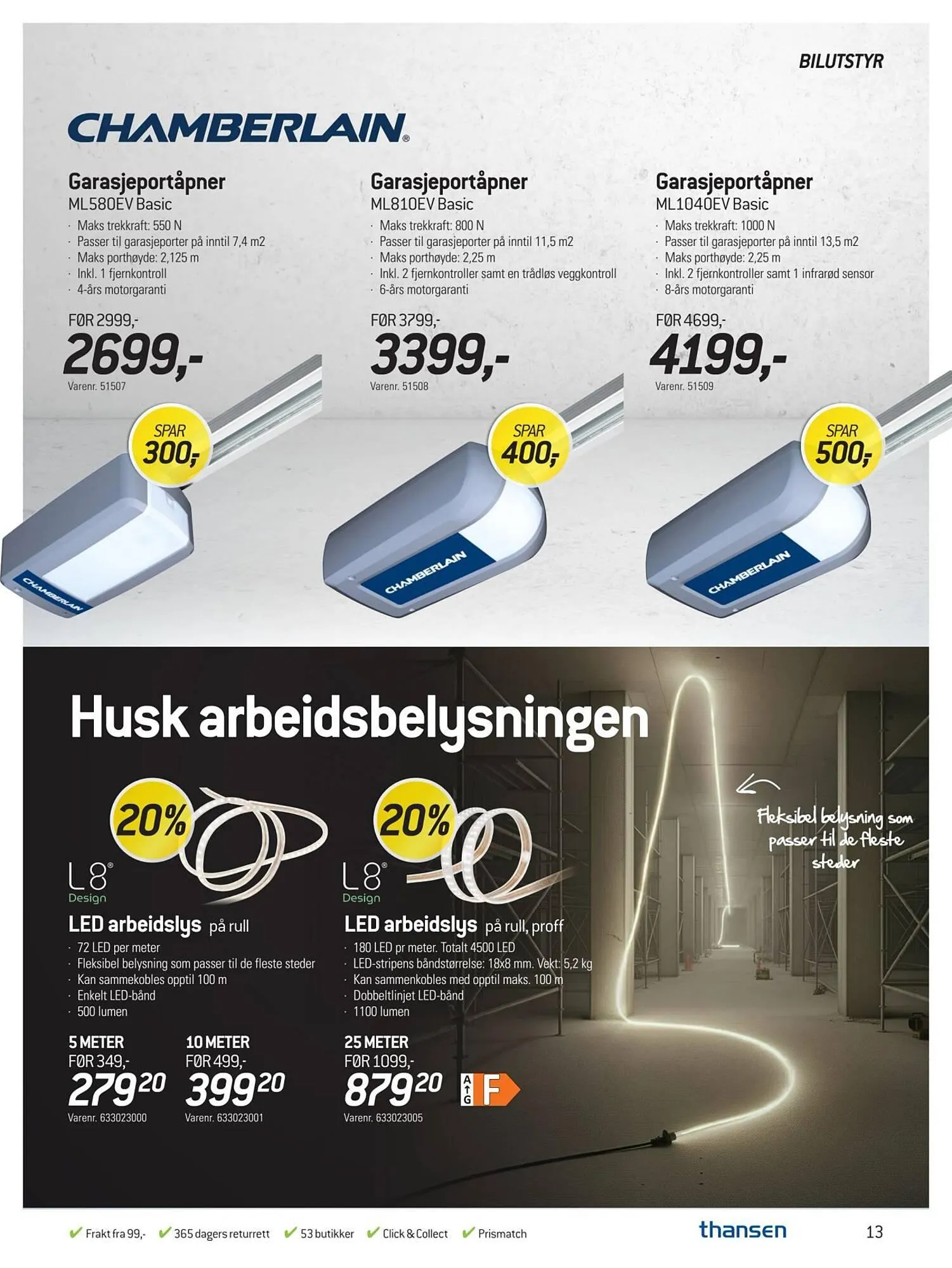 Thansen kundeavis fra 20. mars til 23. april 2026 - kundeavisside 13